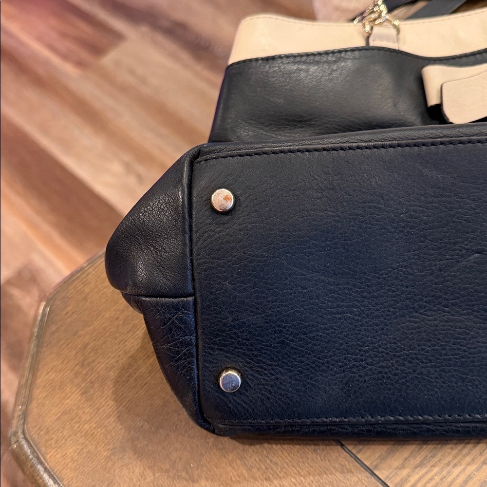 kate spade ♠️ Hancock Park Maryanne Leather Bow Shopper - Picture 10 of 13